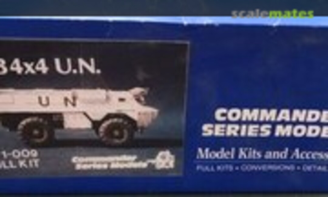 1:35 VAB 4X4 U.N. military truck (Commander Series Models 1-009)