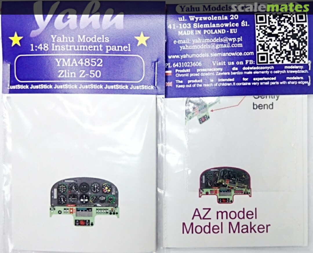 Boxart Zlin Z-50 YMA4852 Yahu Models Boxart Zlin Z-50 YMA4852 Yahu Models