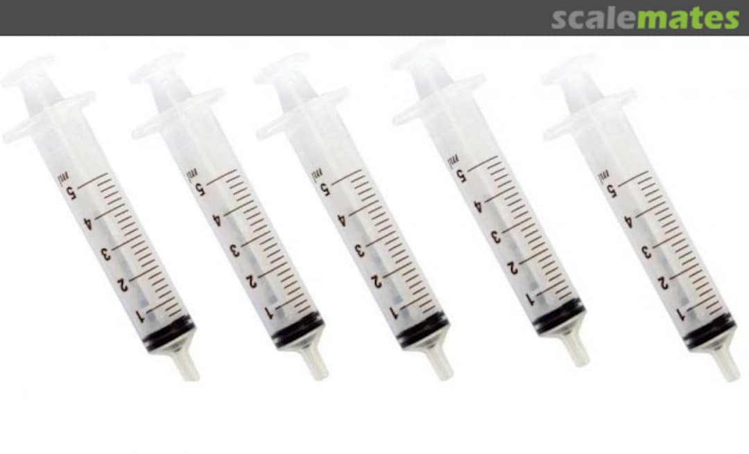 Boxart 5x 5ml Syringe SMS-084 Scale Model Shop