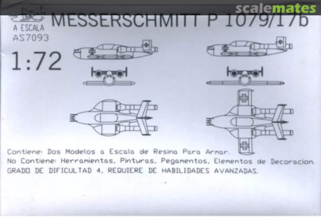 Boxart MESSERSCHMITT P1079/17b AS7093 AESCALA Boxart MESSERSCHMITT P1079/17b AS7093 AESCALA
