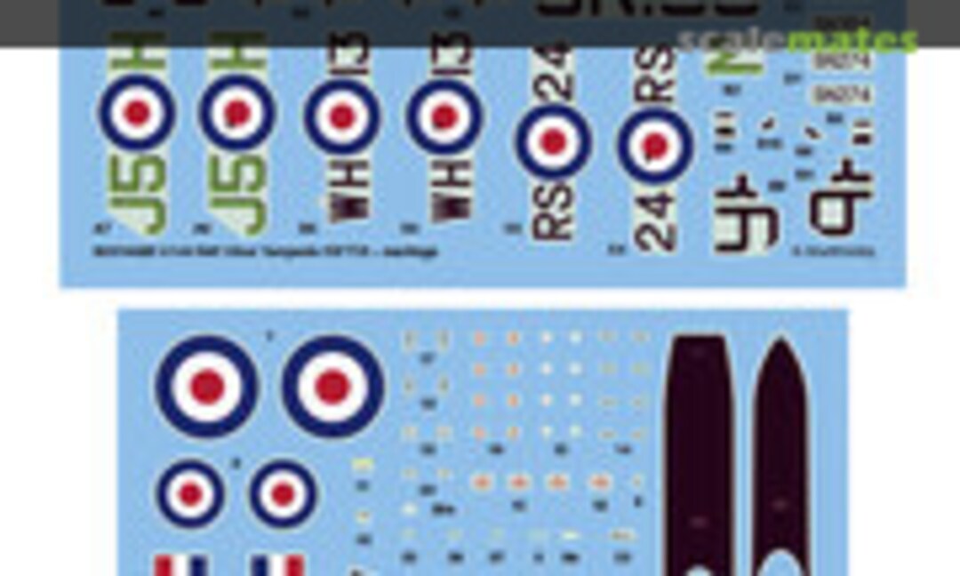 1:144 RAF Silver Tempests F.5/TT.5 Markings & Stencils (Shelf Oddity SO314420) SO314420