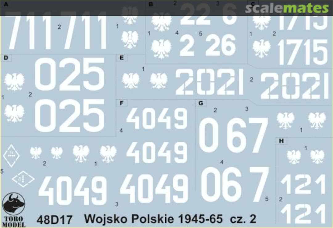 Boxart Polish Army 1945-65 vol.2 48D17 ToRo Model