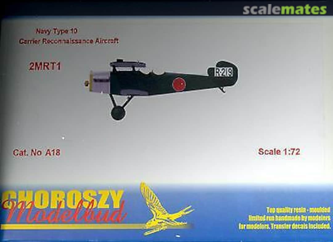 Boxart Navy Type 10 Carrier Reconnaissance Aircraft 2MRT1 A18 Choroszy Modelbud