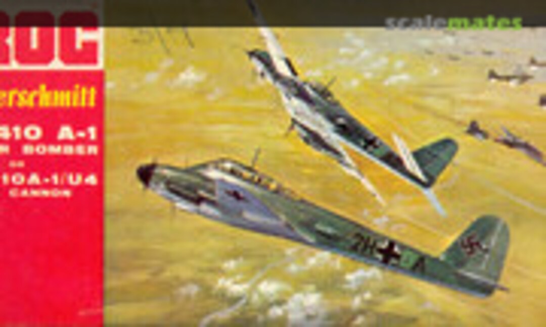 1:72 Me 410 A-1 Fighter Bomber or Me 410A-1/U4 with cannon (FROG F.178)