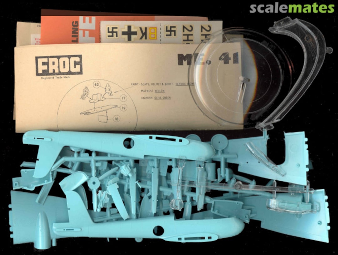 Contents Me 410 A-1 Fighter Bomber or Me 410A-1/U4 with cannon F.178 FROG Contents Me 410 A-1 Fighter Bomber or Me 410A-1/U4 with cannon F.178 FROG