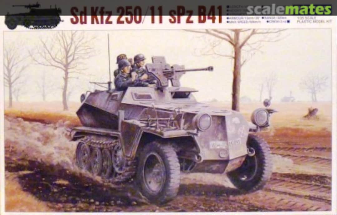 Boxart Sd.Kfz. 250/11 Ausf. A M 39 Gunze Sangyo Boxart Sd.Kfz. 250/11 Ausf. A M 39 Gunze Sangyo