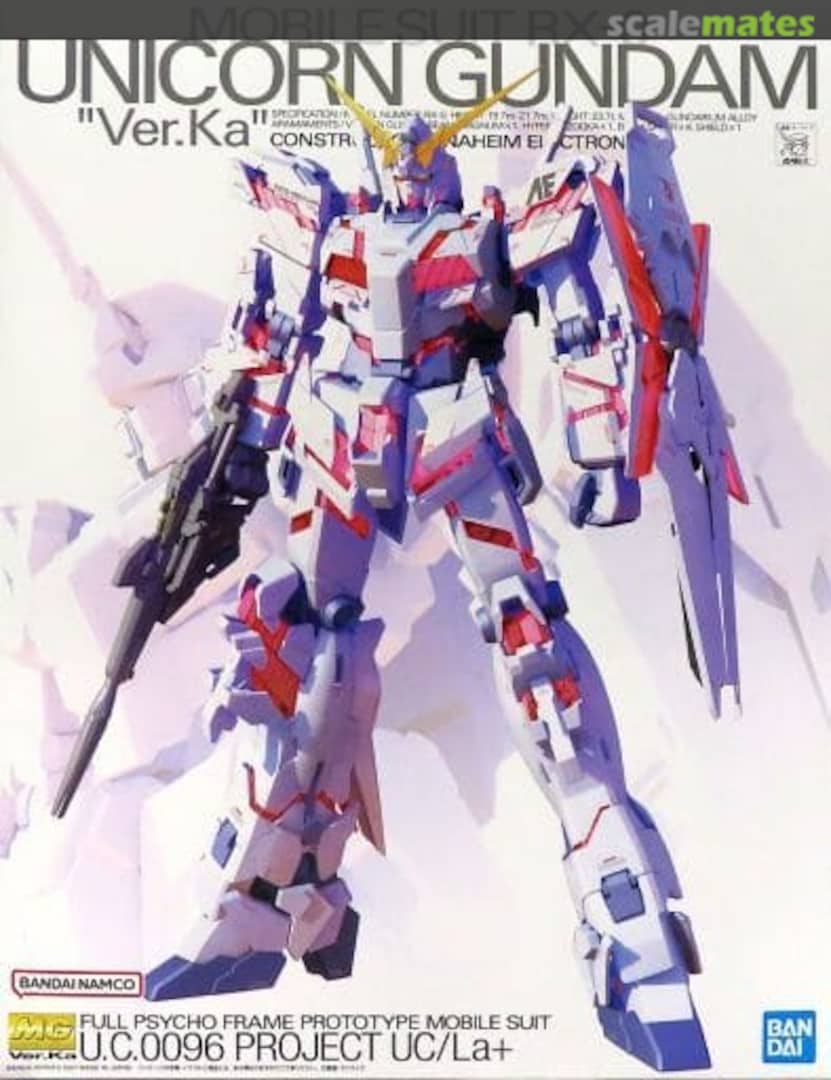 Boxart RX-0 Unicorn Gundam "Ver. Ka" 5064131 Bandai Spirits Boxart RX-0 Unicorn Gundam "Ver. Ka" 5064131 Bandai Spirits
