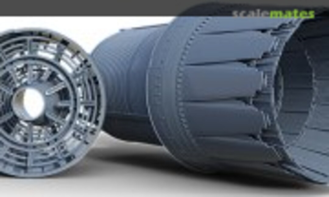 1:32 F-100 PW-229 UNMOUNTED OPEN NOZZLE with AFTERBURNER for F-15 ENGINE OFF (Tecnikit 274) 274