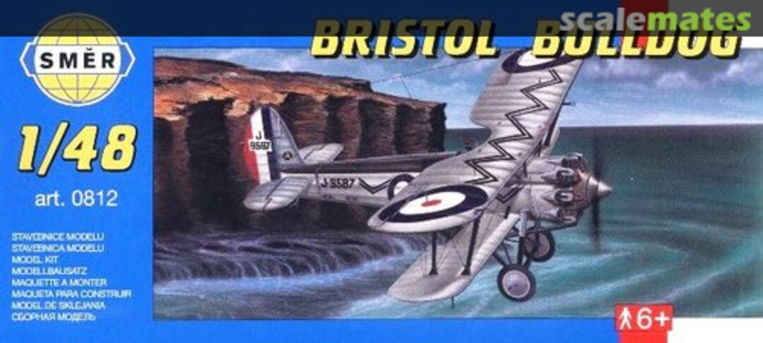 Boxart Bristol Bulldog 0812 Směr
