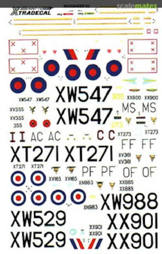 Boxart Buccaneer S2 X007-72 Xtradecal Boxart Buccaneer S2 X007-72 Xtradecal