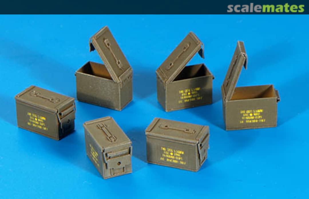 Boxart U.S. Ammunition Boxes 5,56mm 318 PlusModel Boxart U.S. Ammunition Boxes 5,56mm 318 PlusModel