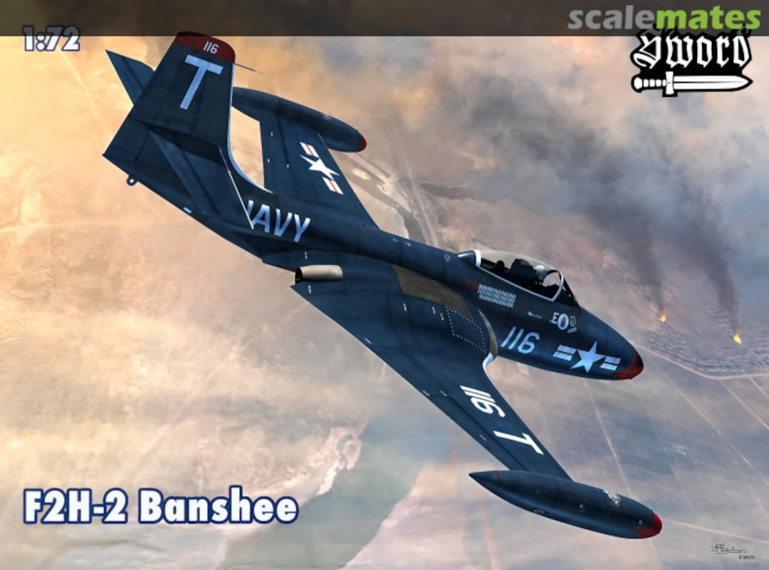 Boxart F2H-2 Banshee SW72077 Sword Boxart F2H-2 Banshee SW72077 Sword
