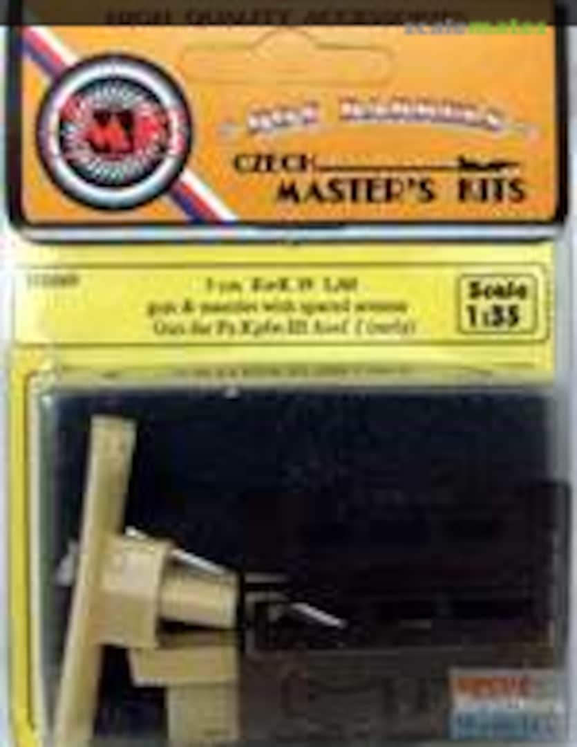 Boxart Gun Barrel - 5cm KwK 39 L/60 Gun & Mantlet with Spaced Armor HB069 CMK