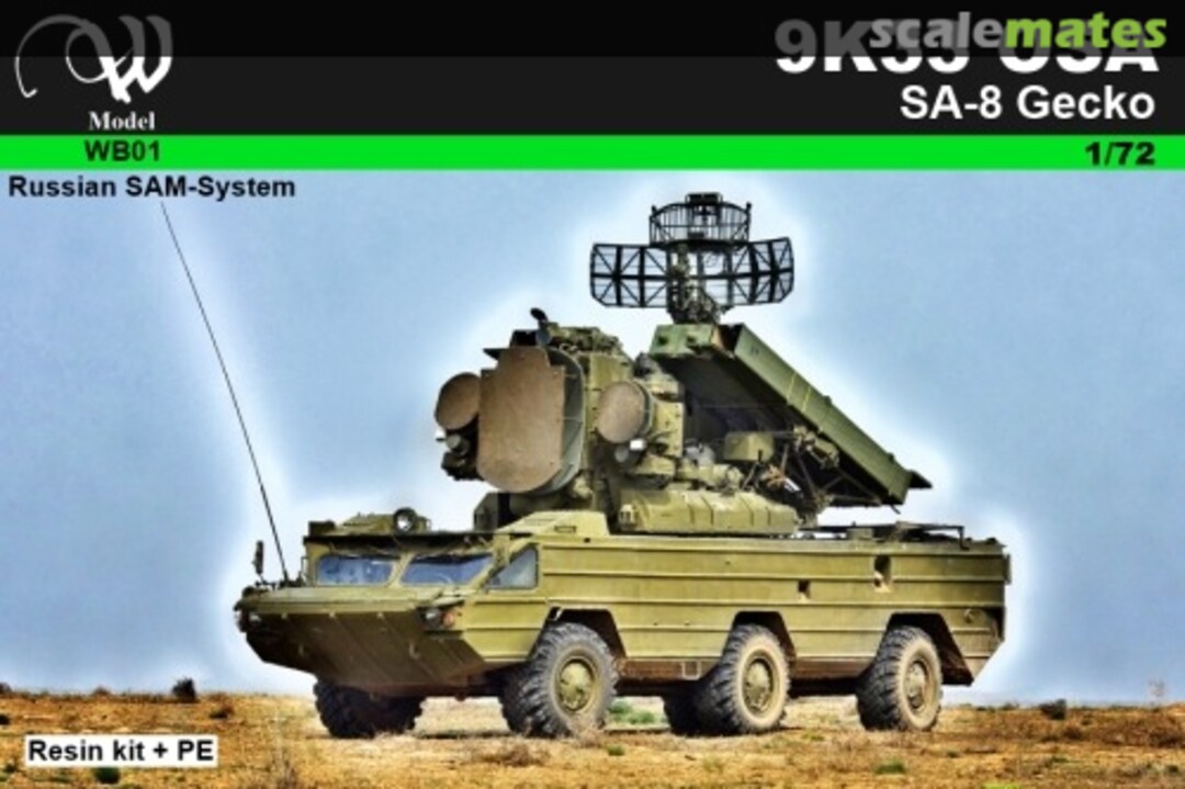 Boxart 9K33 OSA/SA-8 Gecko WB01 W-Model Boxart 9K33 OSA/SA-8 Gecko WB01 W-Model