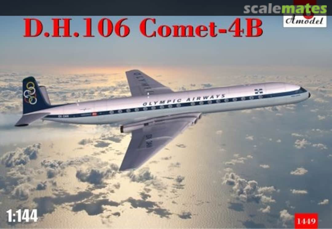 Boxart D.H. 106 Comet-4B 1449 Amodel Boxart D.H. 106 Comet-4B 1449 Amodel