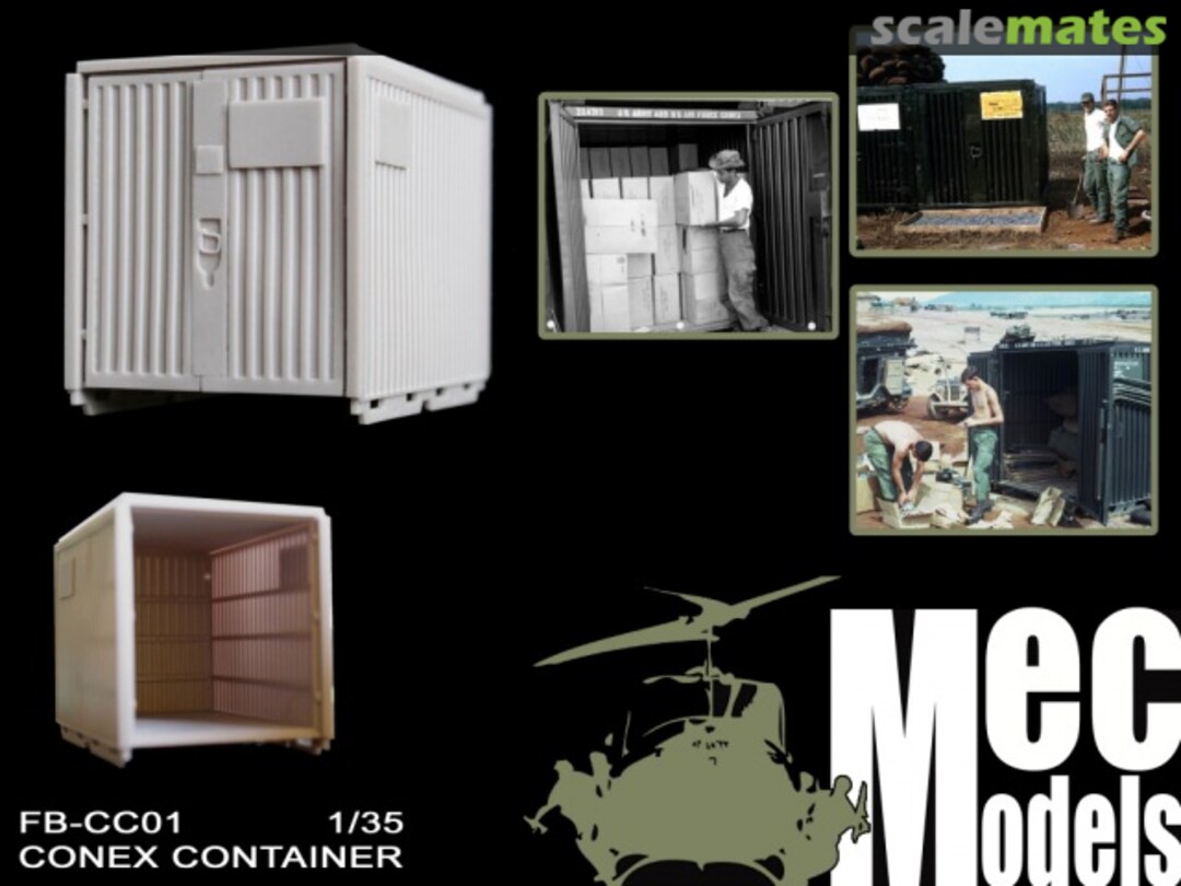 Boxart Conex Container FB-CC01 Mec Models Boxart Conex Container FB-CC01 Mec Models