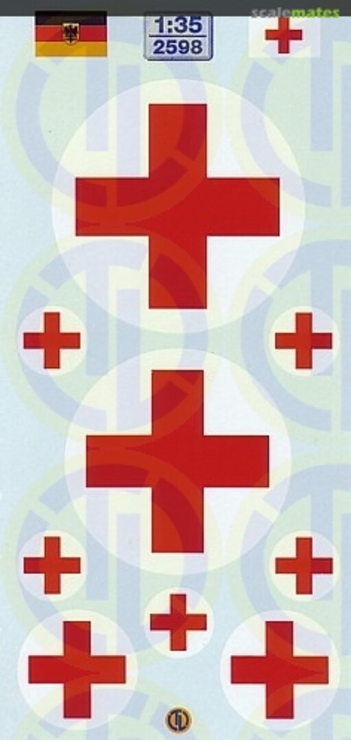 Boxart Bundeswehr Sanka Kreuze 2598 TL-Modellbau Boxart Bundeswehr Sanka Kreuze 2598 TL-Modellbau