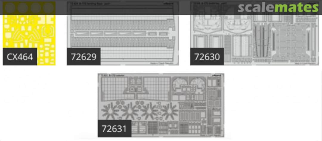 Contents B-17G - Part II BIG72121 Eduard