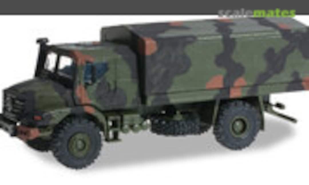 1:87 Mercedes-Benz Zetros gepanzert 4x4 Flecktarnanstrich (Herpa 744911)