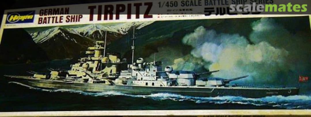 Boxart Tirpitz A-8 Hasegawa