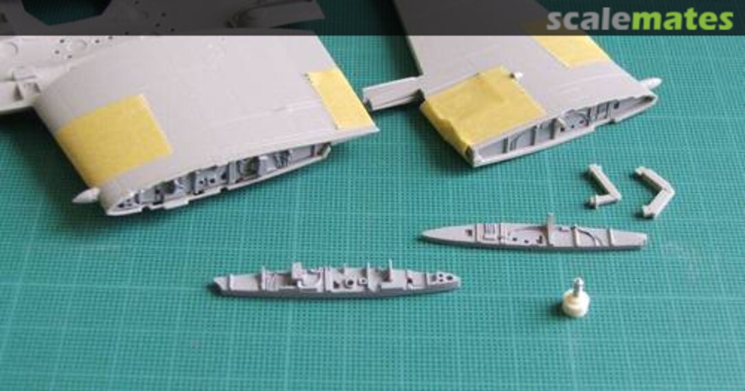 Boxart Westland Wyvern Wing fold set for Trum. 4211 CMK Boxart Westland Wyvern Wing fold set for Trum. 4211 CMK