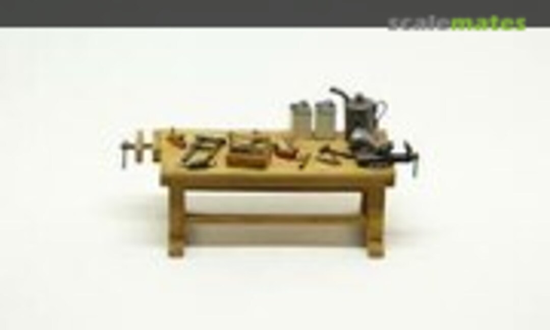 1:32 Work bench with vice (Copper State Models AE32-004) AE32-004