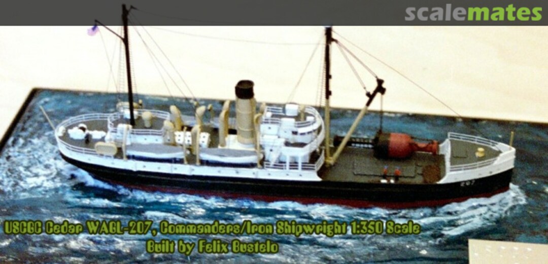 Boxart USCGC Cedar WAGL-207 4-187 Iron Shipwrights Boxart USCGC Cedar WAGL-207 4-187 Iron Shipwrights