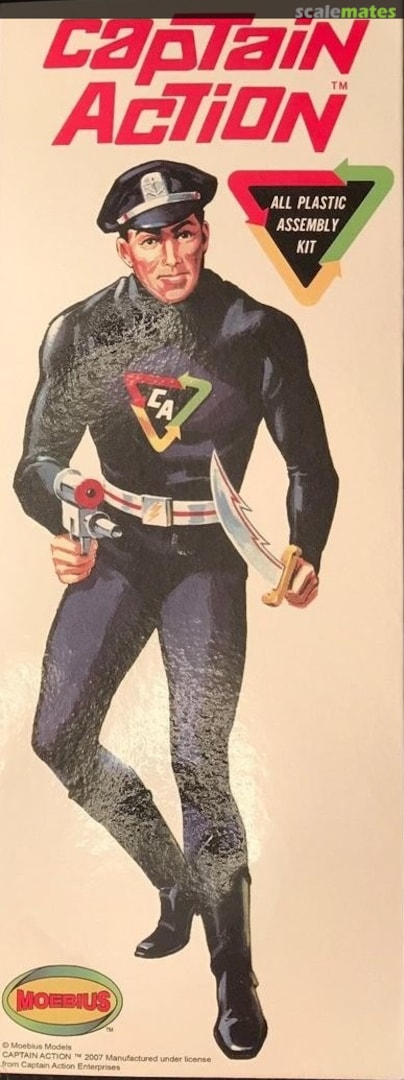 Boxart Captain Action 550/1000 Moebius Models