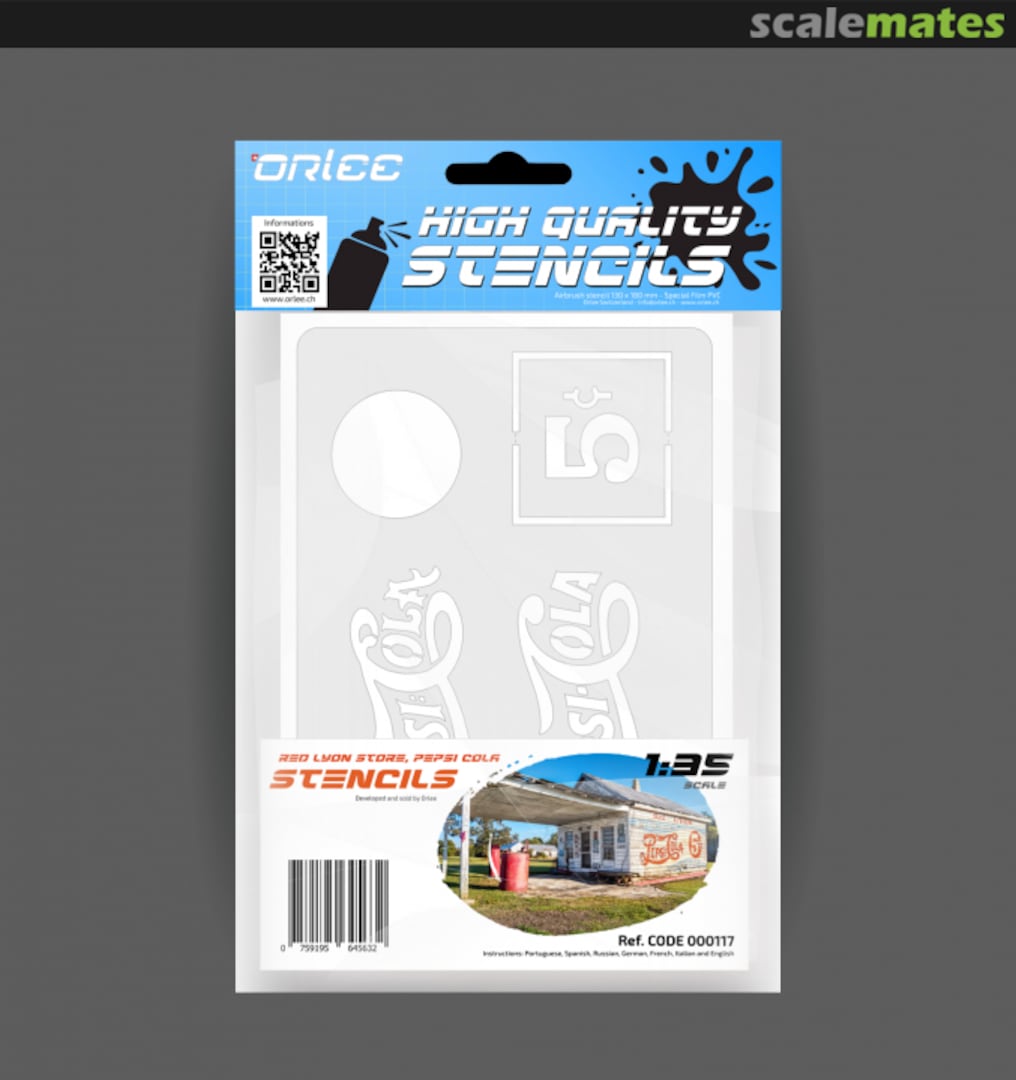 Boxart Red Lyon store, Pepsi Cola Stencils 000117 Orlee Boxart Red Lyon store, Pepsi Cola Stencils 000117 Orlee