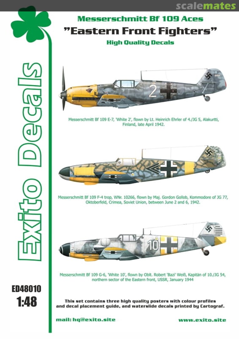 Boxart Eastern Front Fighters ED48010 Exito Decals Boxart Eastern Front Fighters ED48010 Exito Decals