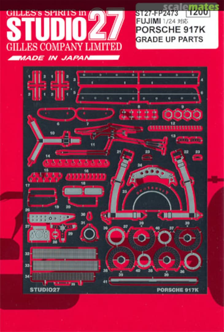 Boxart Porsche 917K - Grade Up Parts ST27-FP2473 Studio27 Boxart Porsche 917K - Grade Up Parts ST27-FP2473 Studio27