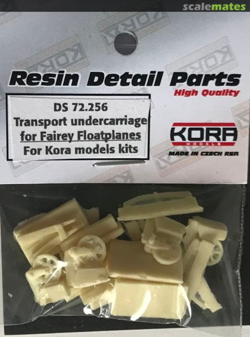 Boxart Transport undercarriage for Fairey Floatplanes DS72256 Kora Models Boxart Transport undercarriage for Fairey Floatplanes DS72256 Kora Models