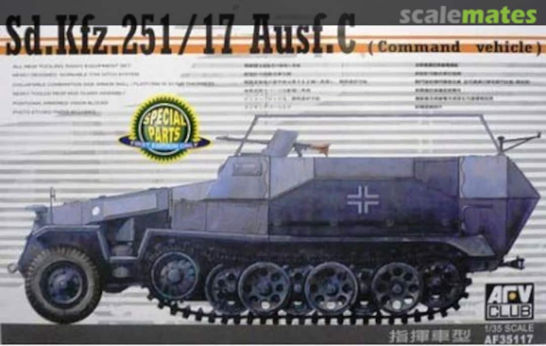 Boxart Sd.Kfz. 251/17 Ausf. C AF35117 AFV Club Boxart Sd.Kfz. 251/17 Ausf. C AF35117 AFV Club