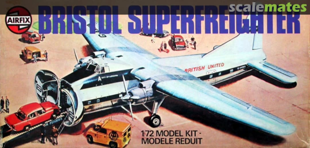 Boxart Bristol Superfreighter 05002-1 Airfix Boxart Bristol Superfreighter 05002-1 Airfix
