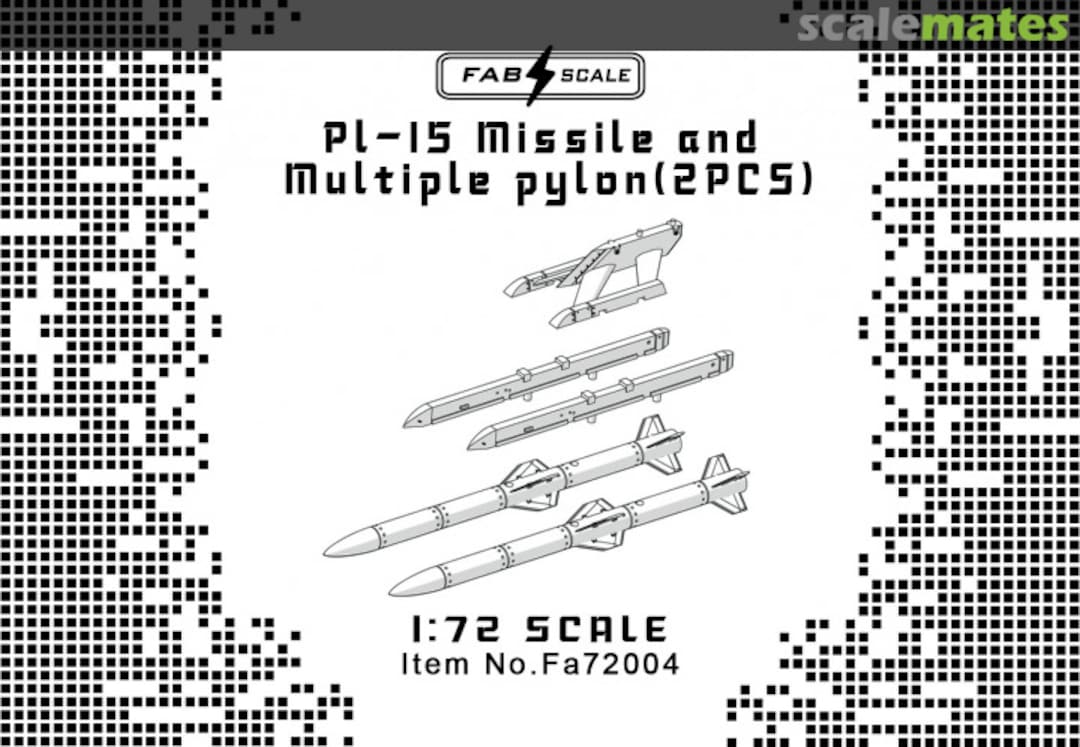 Boxart PL-15 Missile and Multiple Pylons Fa72004 Fab Scale