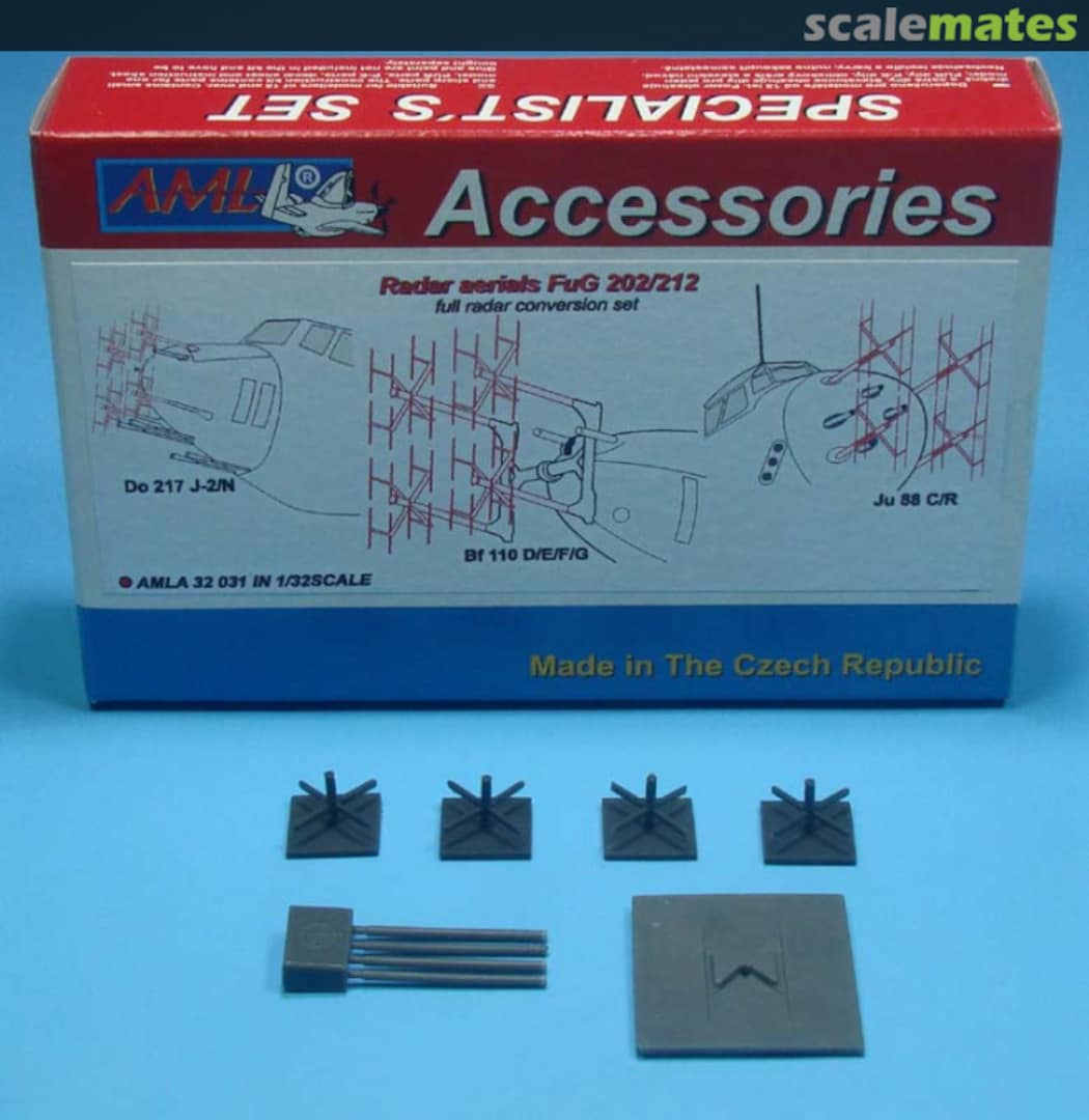Boxart FuG 202 for Dornier Do-217/Messerschmitt Bf-110/Junkers Ju-88 a 32031 AML Boxart FuG 202 for Dornier Do-217/Messerschmitt Bf-110/Junkers Ju-88 a 32031 AML