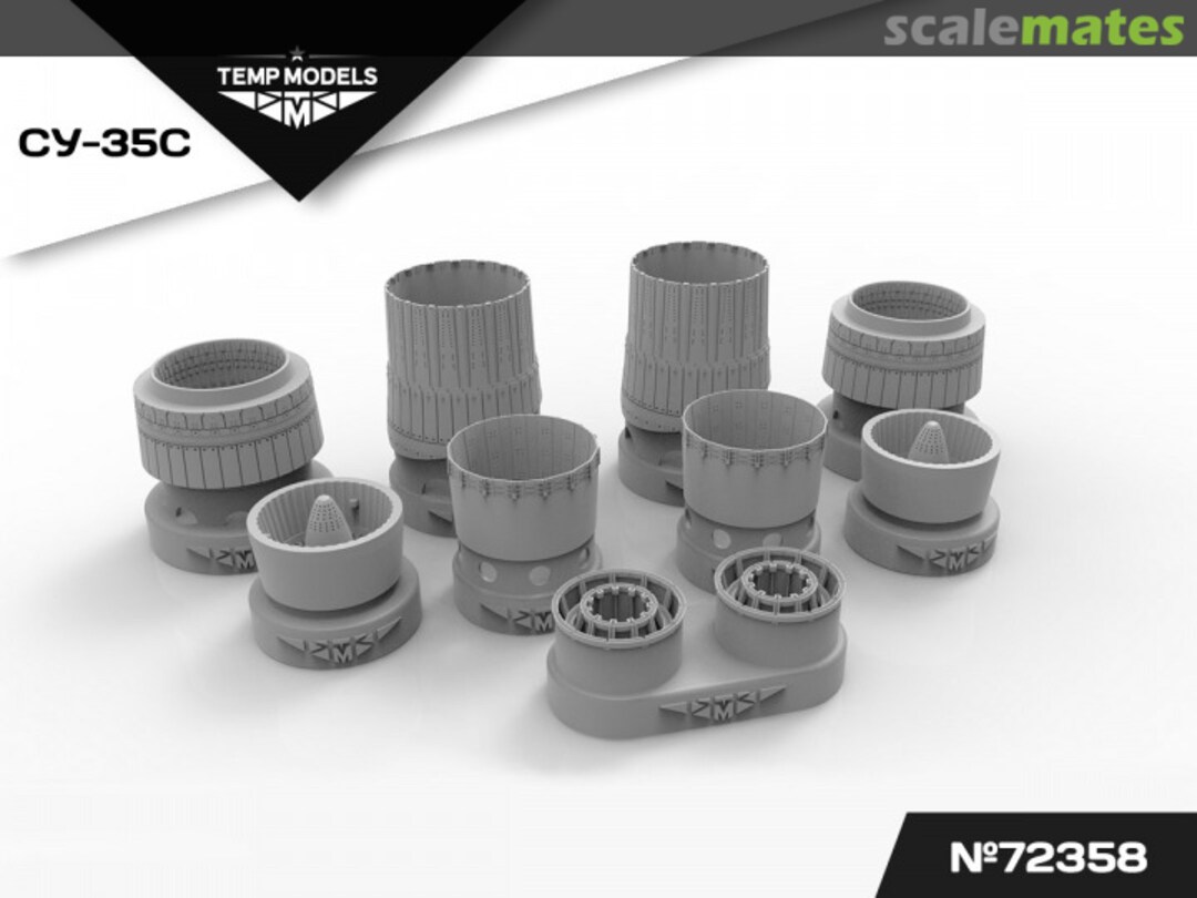 Contents Exhaust Nozzles for AL-41F1C on Su-35 72358 Tempmodels Contents Exhaust Nozzles for AL-41F1C on Su-35 72358 Tempmodels
