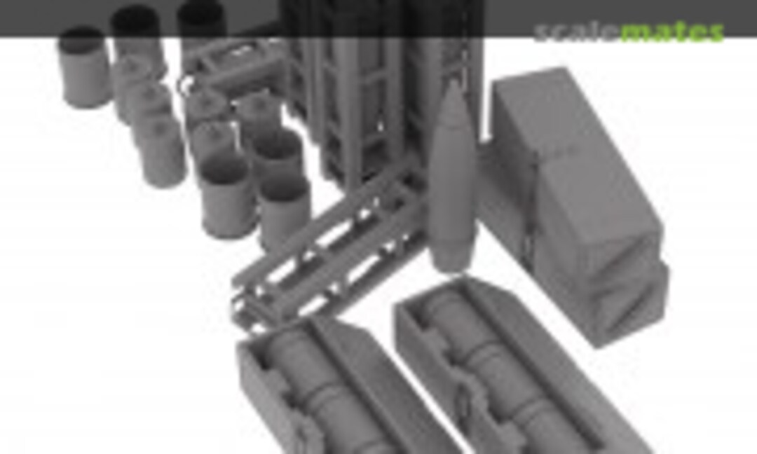 1:35 German 105 mm Ammo cases and shell (HD Models HDM35258) HDM35258