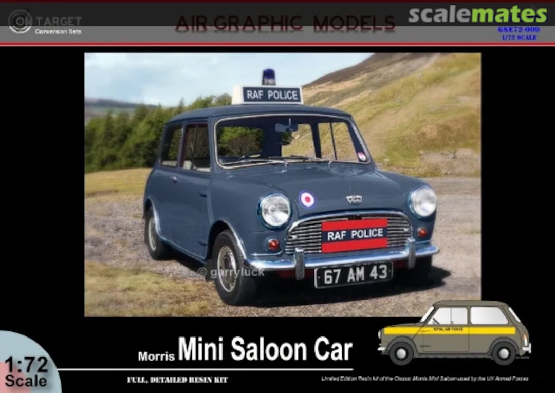 Boxart Morris Mini Saloon Car GSE-009 Air-Graphics Models