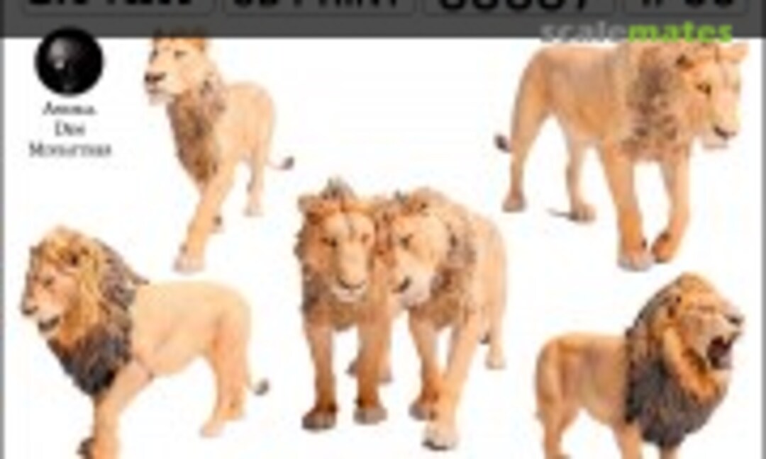 1:35 Pride of Lions (6pcs) (SX-Art 39067) 39067