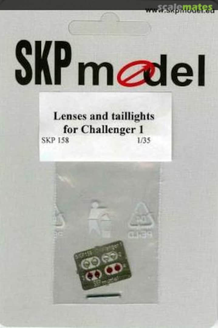Boxart Lenses and taillights for Challenger 1 SKP 158 SKP model Boxart Lenses and taillights for Challenger 1 SKP 158 SKP model