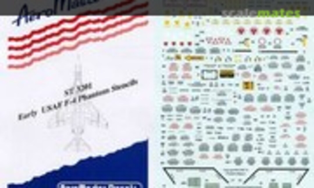 1:32 Early USAF F-4 Phantom Stencils (AeroMaster ST 3201) ST 3201