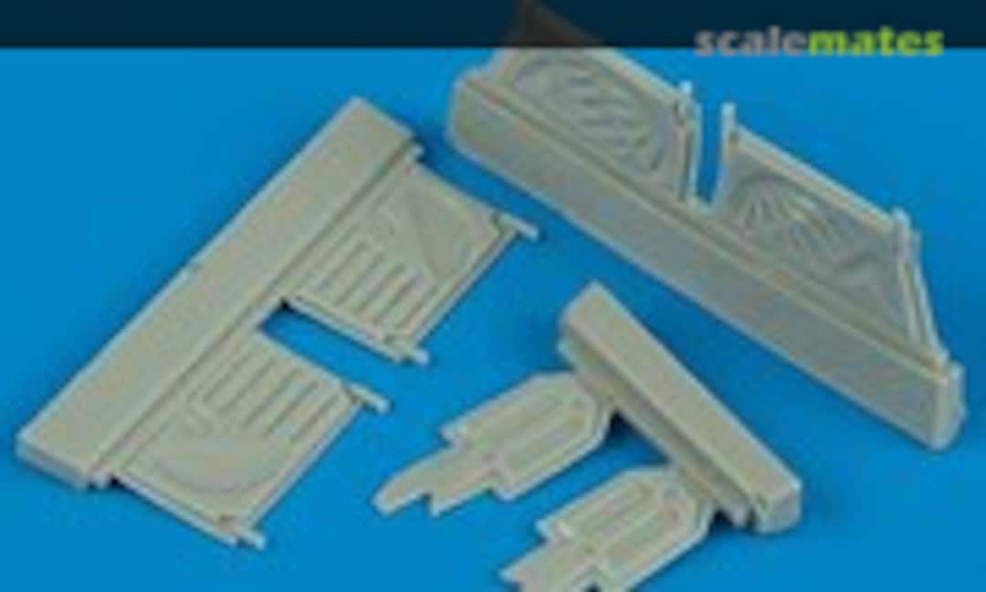1:72 F4U-1 Corsair - Undercarriage Covers (Quickboost QB 72 116) QB 72 116