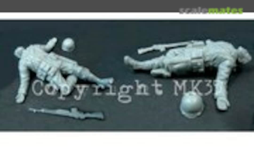 1:35 No.2 - Ranger of the 2nd Battalion Normandy 1944 ( 1 Figur ) (MK35 F232) F232