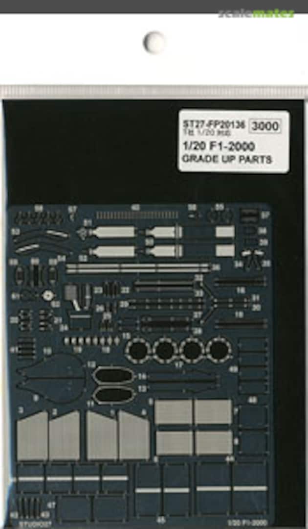 Boxart Grade Up Parts Set for F1-2000 ST27-FP20136 Studio27