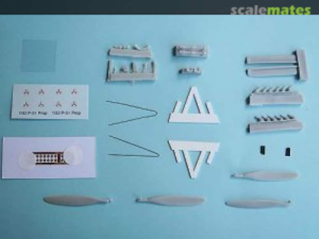 Boxart Aeroproducts Needle Cuffless Propeller Blade Detail Set for Dragon P-51D (P-51K) RRR32003 Red Roo Models Boxart Aeroproducts Needle Cuffless Propeller Blade Detail Set for Dragon P-51D (P-51K) RRR32003 Red Roo Models