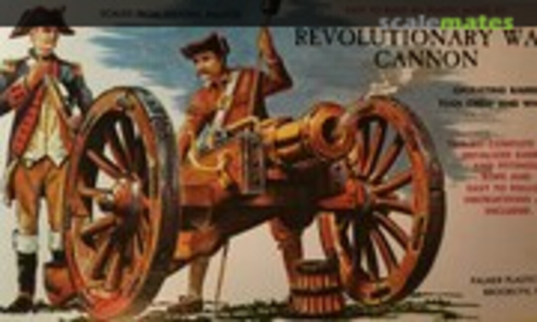 1:24 Revolutionary War Cannon (Palmer Plastics 34-1.30) 34-1.30