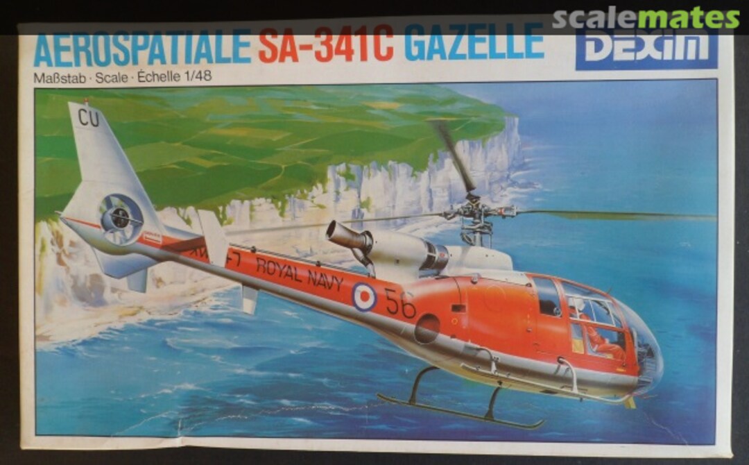 Boxart Aerospatiale SA-341C Gazelle D-5039 DEXIM
