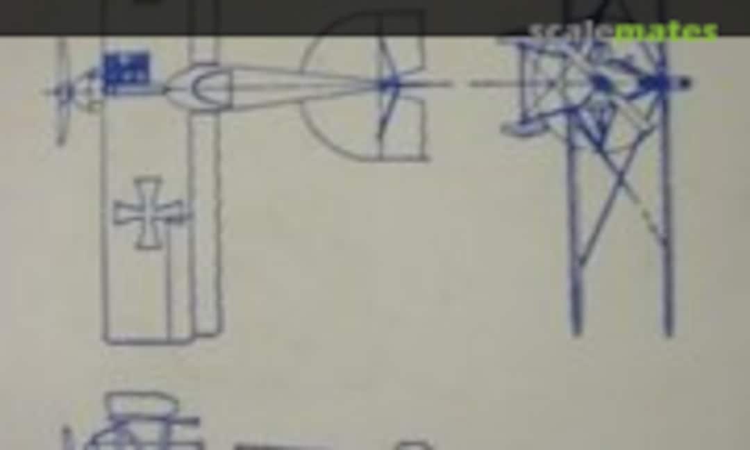 1:40 Hansa-Brandenburg D-1 (Lee's Hobbies 104) 104