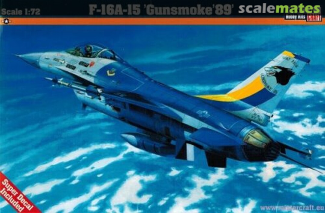 Boxart F-16A-15 'Gunsmoke`85' D-33 MisterCraft Boxart F-16A-15 'Gunsmoke`85' D-33 MisterCraft